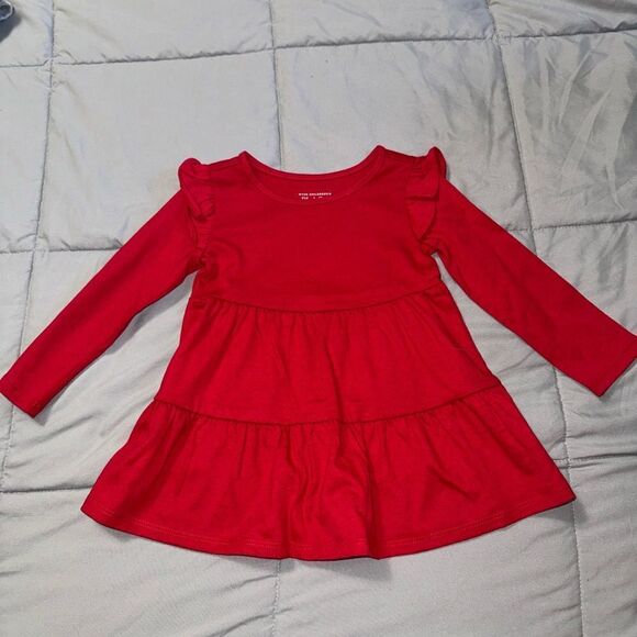 12-18m children’s place red casual dress like new - Picture 1 of 2